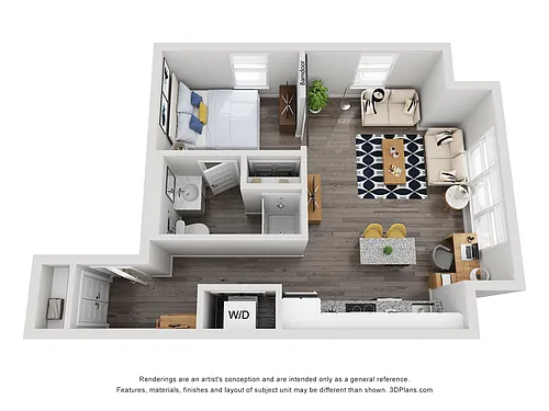 Floor plan Queen I