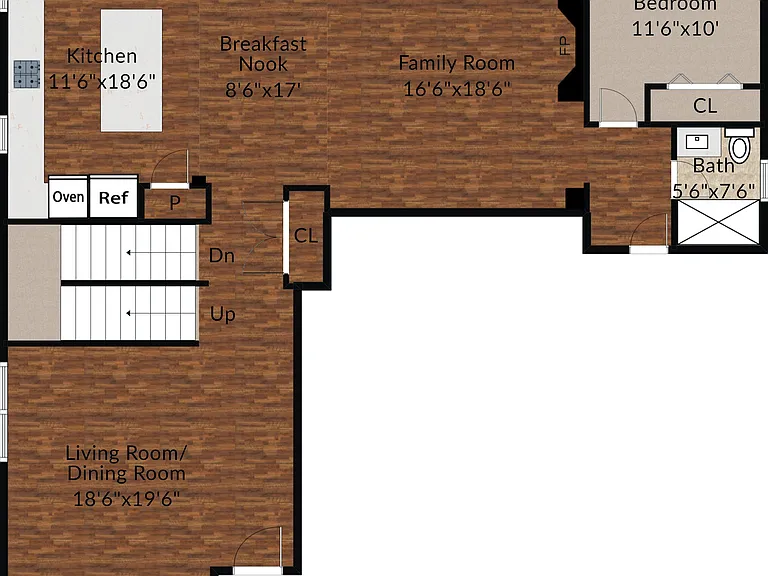 Main floor
