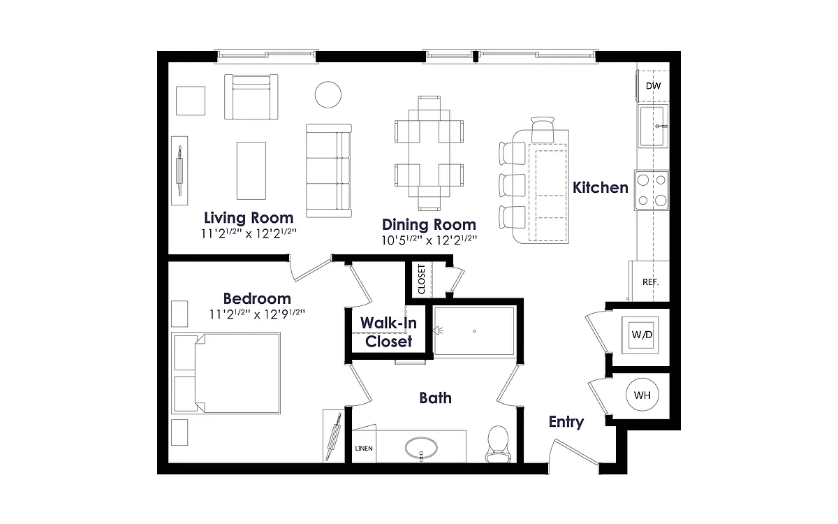 Floor plan A10