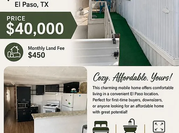 6811 Delta Dr Trailer 116, El Paso, TX 79905