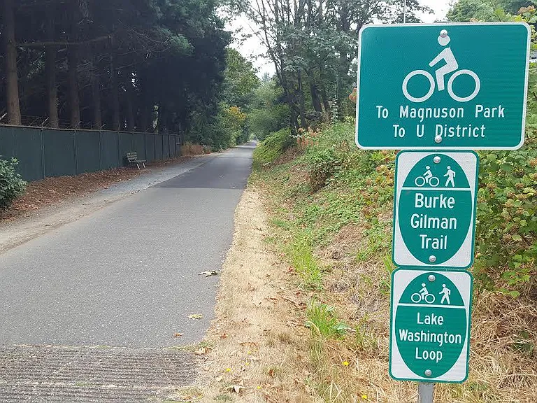 The Burkman trail to the Children's hospital and University of Washington along the condo. You may enjoy biking or running here.