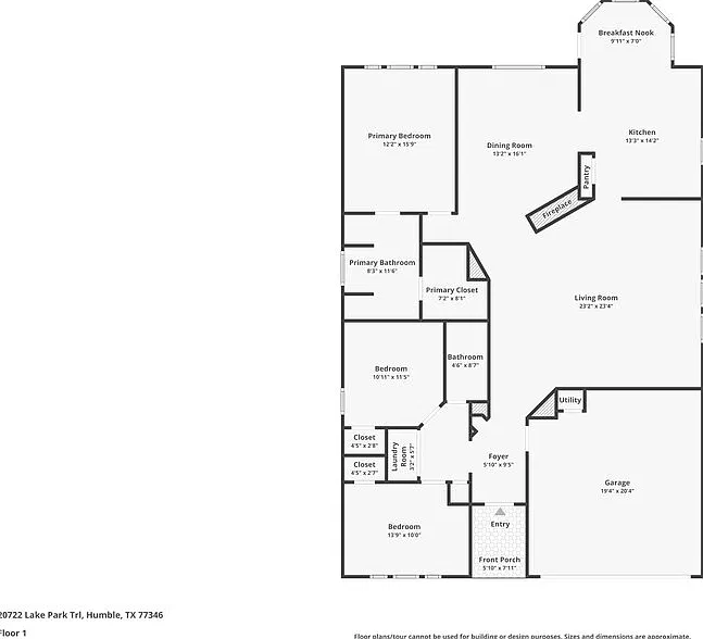 3 bed, 2.0 bath, 1852 sqft, $1,865 — Photo 2