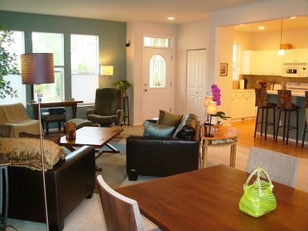 Living & Dining rooms