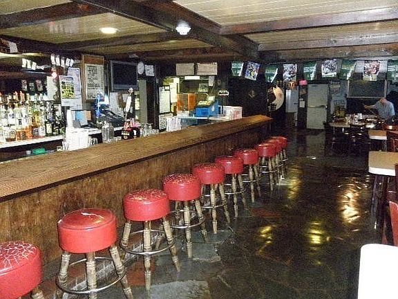 Seating at bar