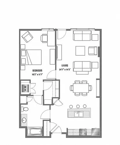 Floor plan A8