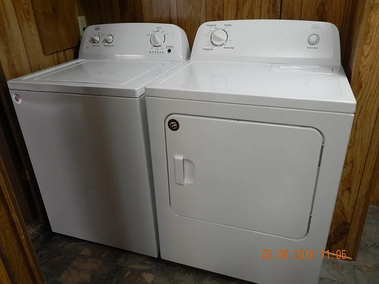 Washer and dryer