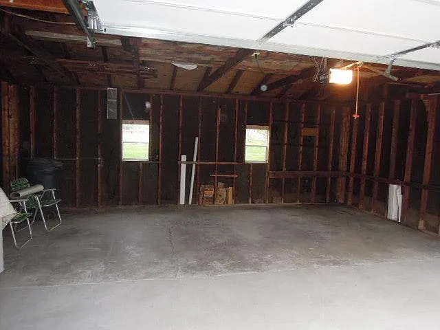 2 Car Garage Interior