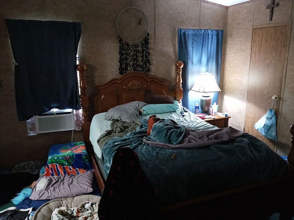 Master bedroom with bathroom