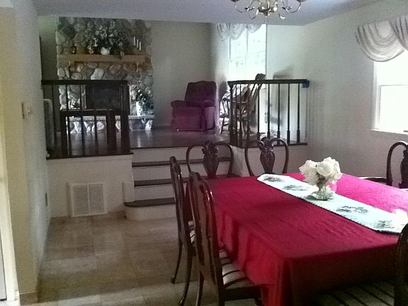 Dining room into Living Room