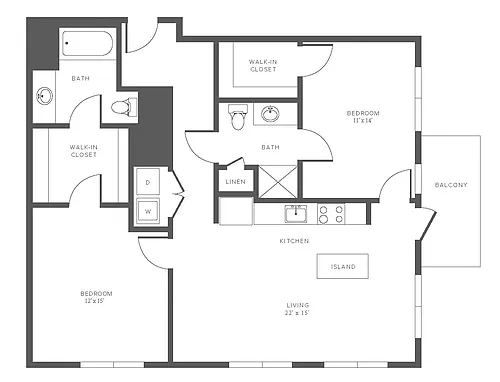 Floor plan B9