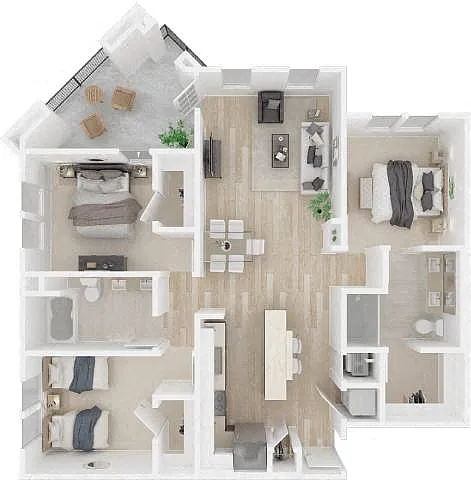 Floor plan C1