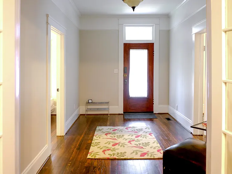The front entrance hall- welcome home!