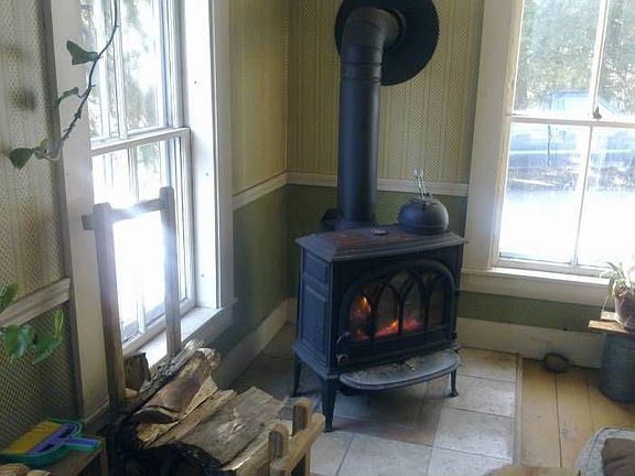 Woodstove is 3 years old