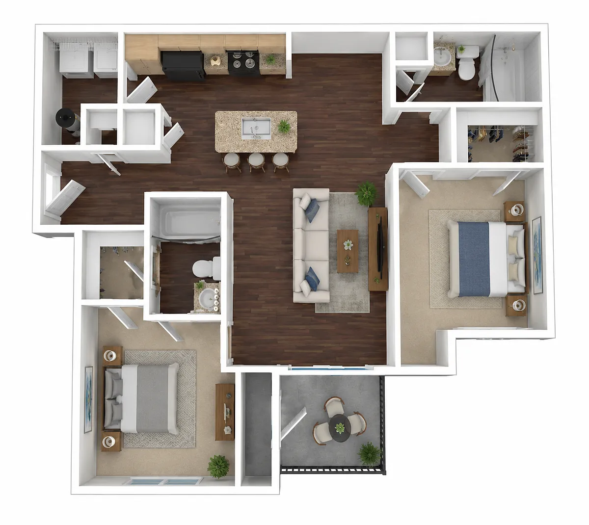 Floor plan The Carolina