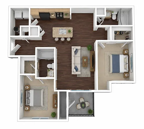 Floor plan The Carolina