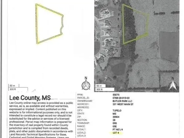 Longview Lake Lot 4, Tupelo, MS 38801