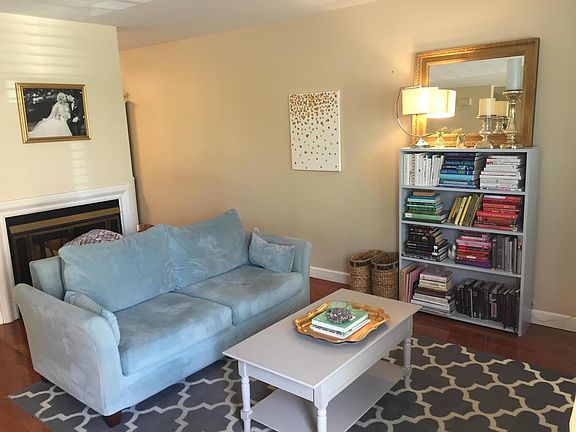 Living Room with Double Fireplace