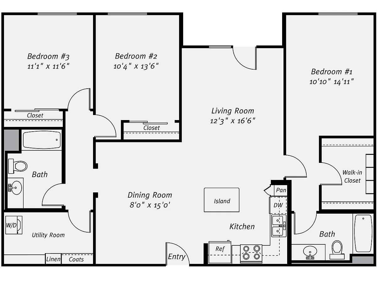 Floor plan CF3
