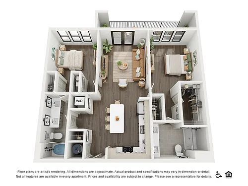 Floor plan 2B