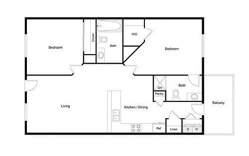 Floor plan B1