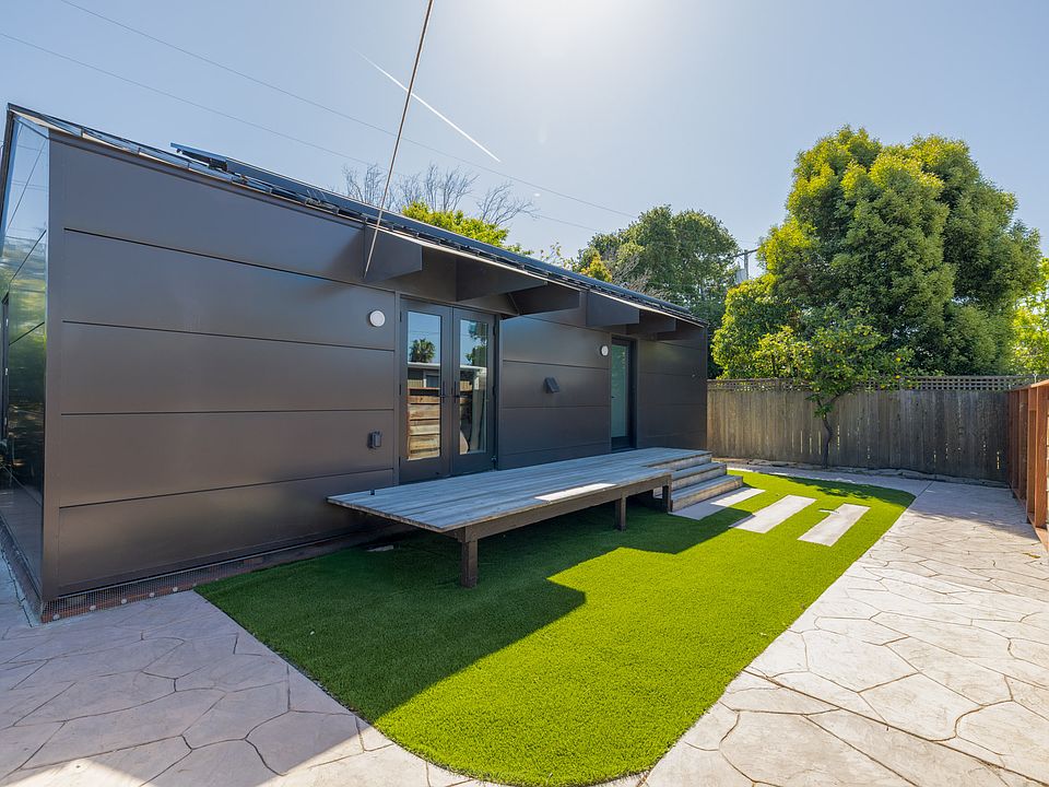 Private backyard.