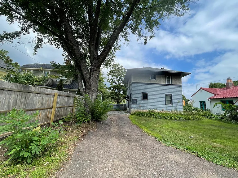 Back view of house.