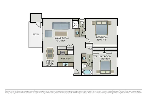 Floor plan Plan 2B