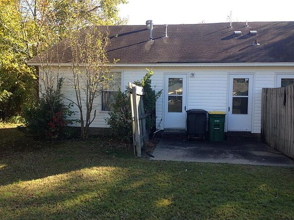 Rear patio