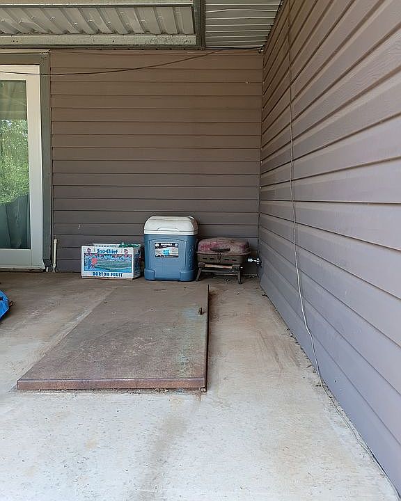 Roofed Storm Shelter bkporch