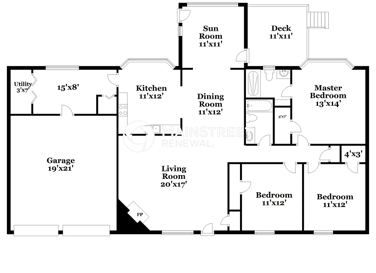 Floor Plan - 135 Summertown Dr