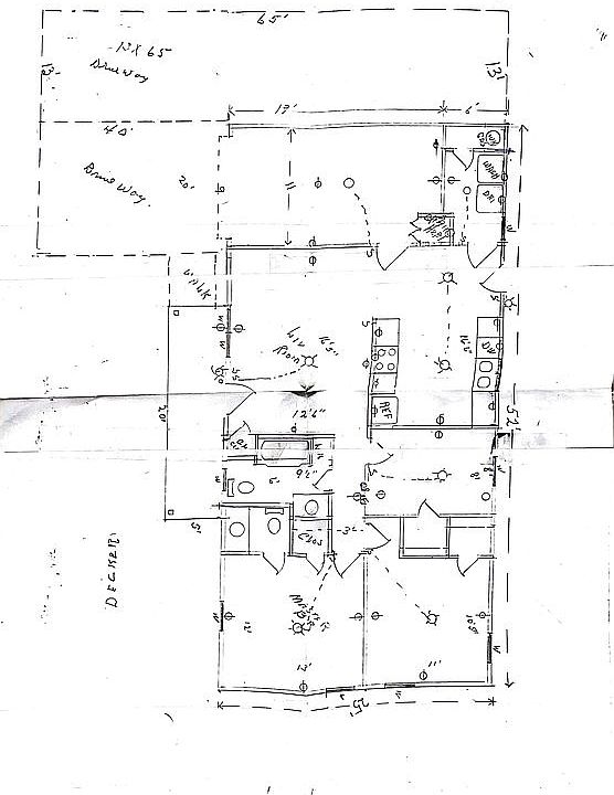 Garage & dining is 25’ wide