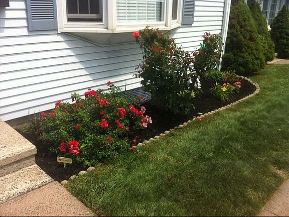 Front flower bed