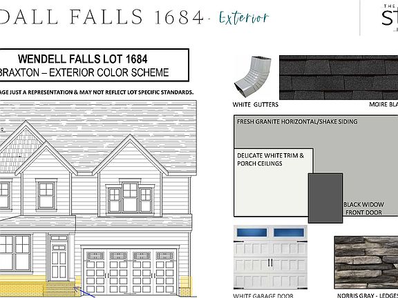 Exterior color selections