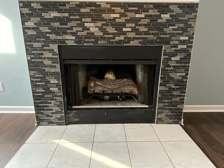 Wood Burning Fireplace