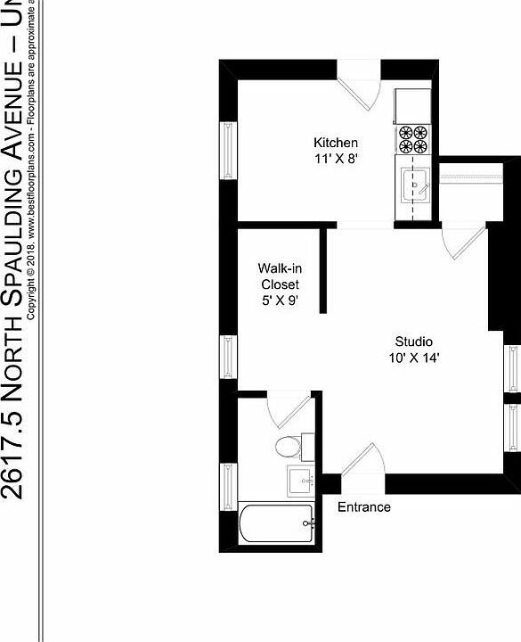 1st image of 2617.5 N Spaulding Ave #2S