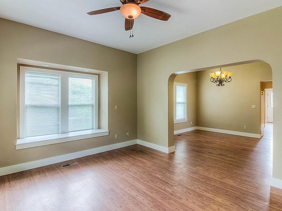 Living Room with Bay Window