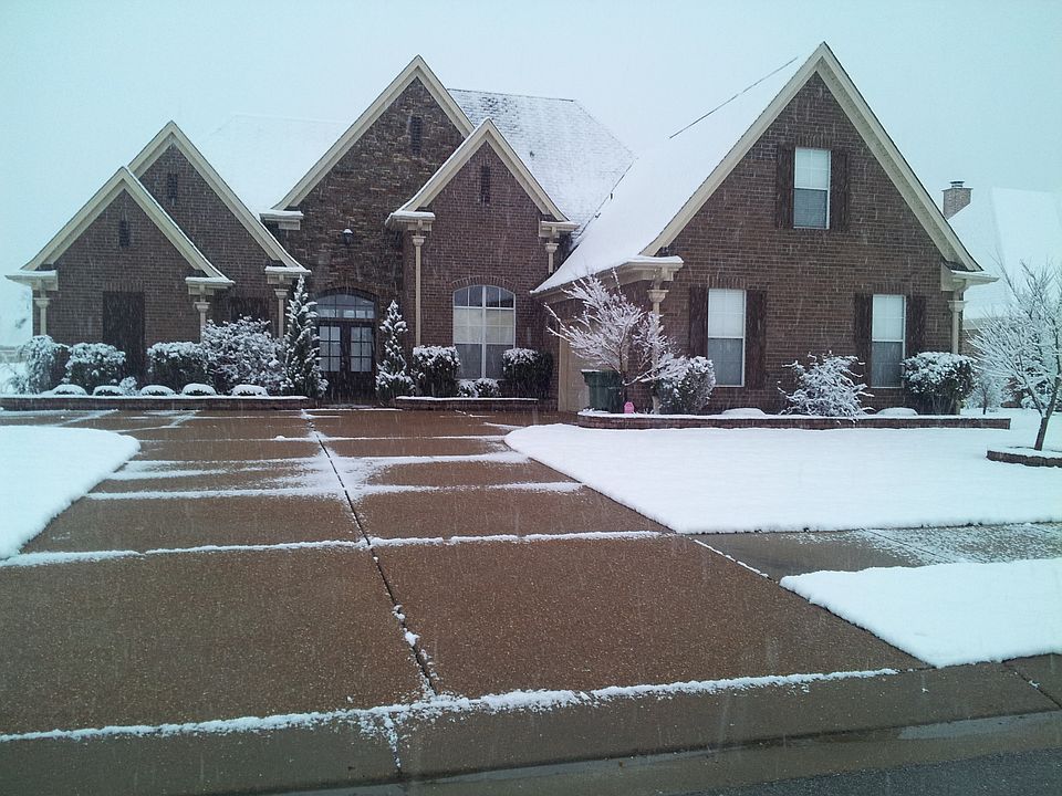 House in winter