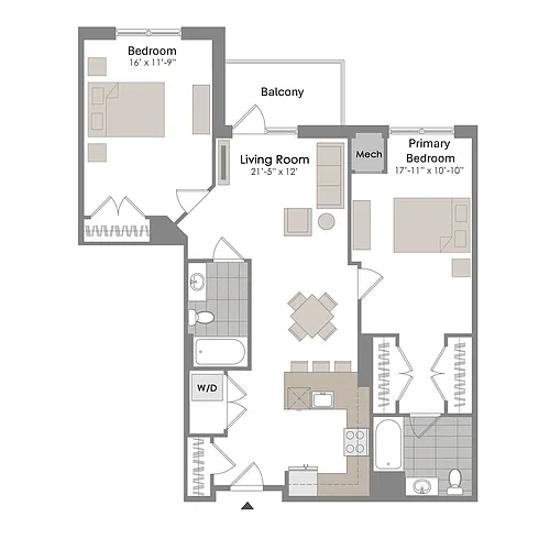 Floor plan B5-B