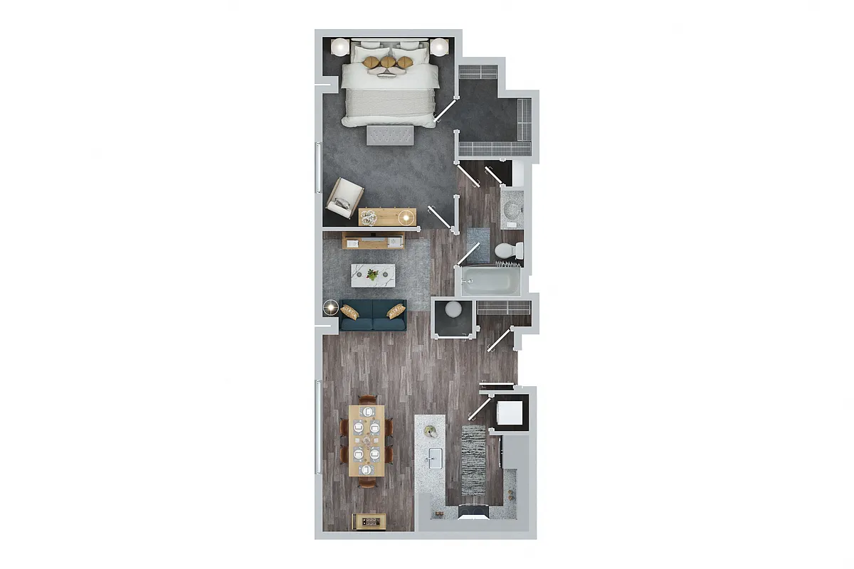 Floor plan A19M