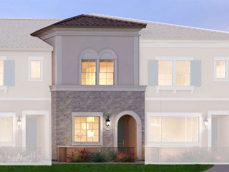 Residence 1 1X Italianate Elevation Rendering