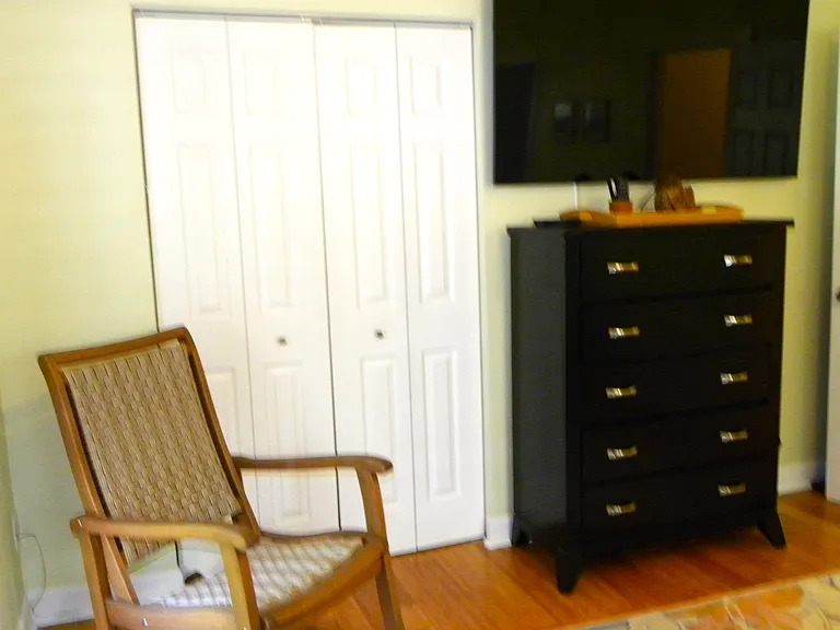 Dresser & TV in 2nd Floor Rear Master Bedroom