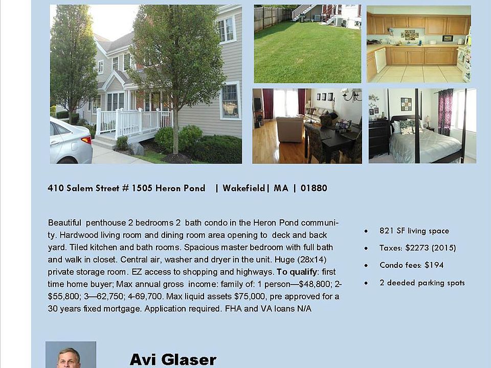 410 Salem Street, _1505 Wakefield