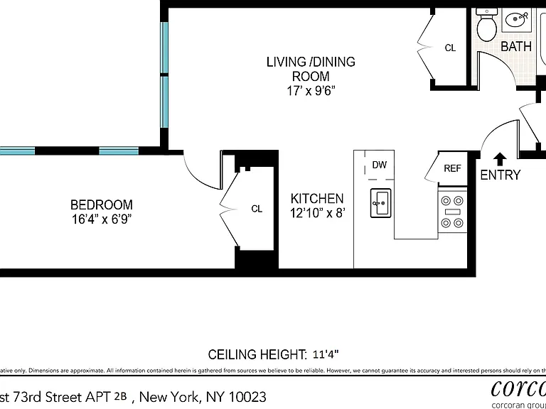 268 W 73rd St #2B — Photo 2