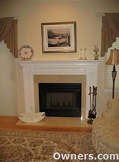 Marble Fireplace with Mantle