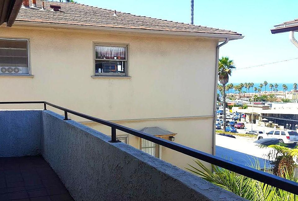 Balcony area by the unit