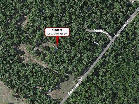 Aerial view of 15 acres