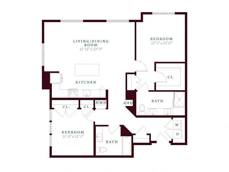 Floor plan B8