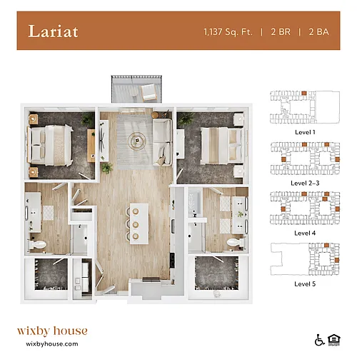 Floor plan Lariat