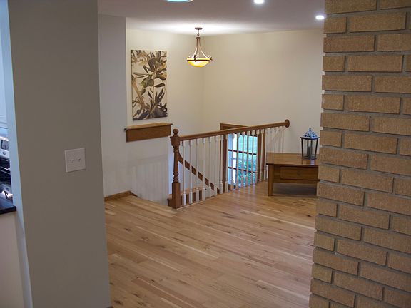 Entry and living, main floor