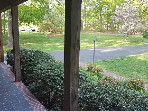 Front porch to hang plants